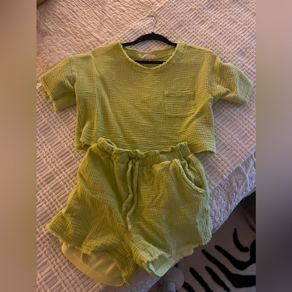 Lime lounge set
